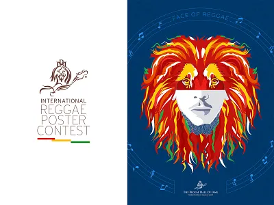 IRPC art bob marley concept illustration lion music reggae theme