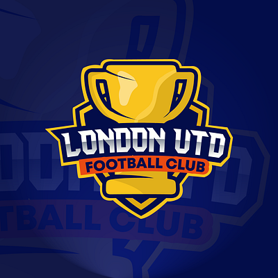 London UTD mascot logo design app brand design branding design designer designs illustration logo logo design mascot mascot design mascotlogo trophy trophy design trophy logo ui ui design