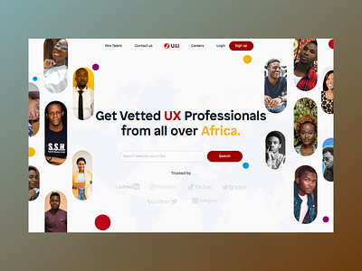 U&I Digital Platform - Web UI design graphicdesign typography ui uxdesign web