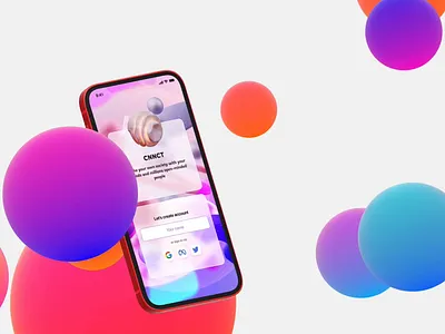 Login form 3d challenge daily 100 challenge dailyui design iphone login motion ui