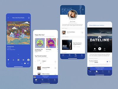 Music App Design UX/UI app app design application application design creative design mobile mobile app music music app music platform ui ui design ui ux user user experience user interface ux ux dessign visual identity