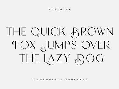 Chatoyer - Luxe Font branding elegant elegant font feminine feminine font font free free logo luxurious script swash font swashes timeless unique font