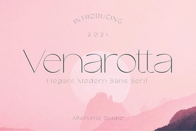 Venarotta - Elegant Sans Serif beauty elegant luxury modern sans serif