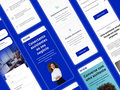 Trixia Mobile dev font end inspiration mobile ui ui design uiux design web design