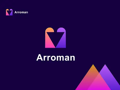Arrowman logo arrow arrow logo arrowman brands colorful design design dowen icon identity latter logo logo folio logo idea logos man minimal modern design moderns up updowen vector