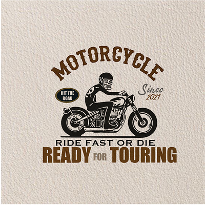 Motorcycle branding design illustration ilustration logo typography ui ux vector vintage