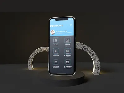 Mobile Dashboard Design branding graphic design ui