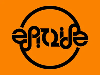 Epic Life Ambigram - Youth Group Logo ambigram logo typography vector