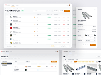 Nevaka App data table desktop filter list management management app table tailwind ui ui uxui