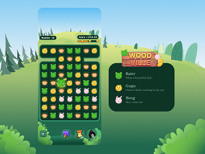 Wood ville game