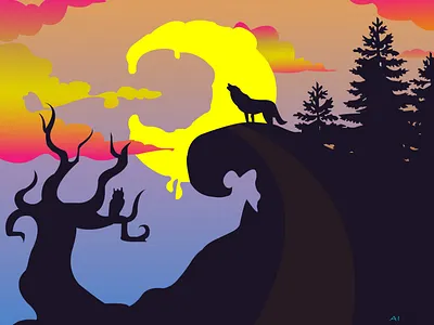 candy moon 3d logo brand identityu design graphic design illustration vector