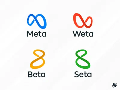 META logo exploration | Meta | Weta | Beta | Seta | Modern logo app icon ar colorful logo facebook gradient icon letter logo logo logodesign logoexploration logotype meta meta logo minimalist modern logos modernletterlogo monogram mtidesign typographylogo vr