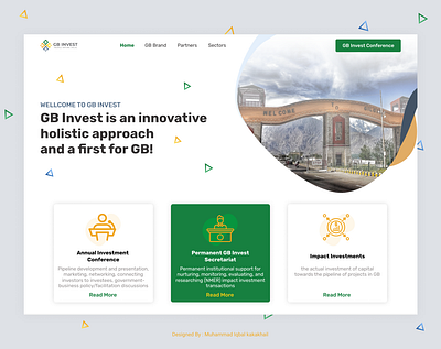 GB-Invest Website UI UX Design design ui ui ux uidesign ux website