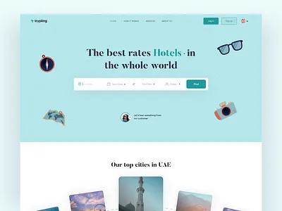 Travel landing page concept app booking design home page landing landing page travel travel app travel booking travel landing page travel website web webdesign website