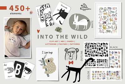 Into the Wild | 450+ elements 3d animation app branding design graphic design icon illustration logo motion graphics ui