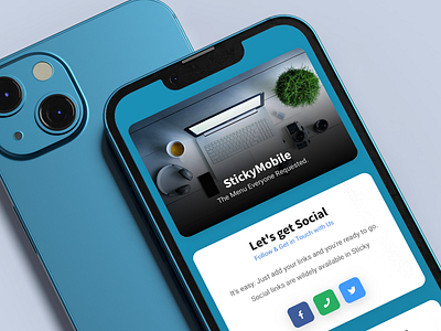 Sticky Mobile - Multipurpose Mobile Kit & PWA - App Template android app app template background color background gradient bootstrap design highlight colors homepage homepage app design ios iphone mobile mobile app design mobile site design sidebar slider ui web app design web design