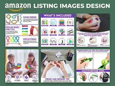 Toys Combo Pack - Amazon Product Listing Images Design amazon listing images