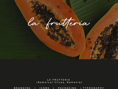 La Frutteria - Logo & Graphic Design adobe illustrator branding design graphic design icons logo logo design typography vector