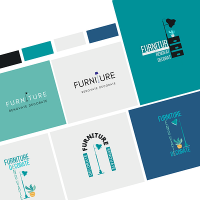 Branding for Furniture website branding graphic design logo