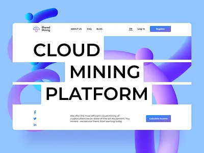 Mining platform|Logo, Branding & UX/UI Design branding concept design figma graphic design illustration logo minimal ui uiux ux web website