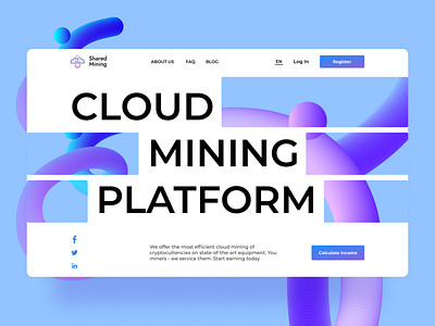 Mining platform|Logo, Branding & UX/UI Design branding concept design figma graphic design illustration logo minimal ui uiux ux web website