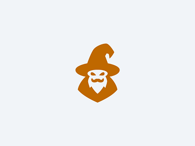 Wizard Logomark gaming logo magic mascot spell witch wizard