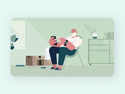 The Banking Companion ⚡️ 2d after effects animation art axis axis bank banking character clean design design team fin tech flat flat design illustration motion motion graphics vector video