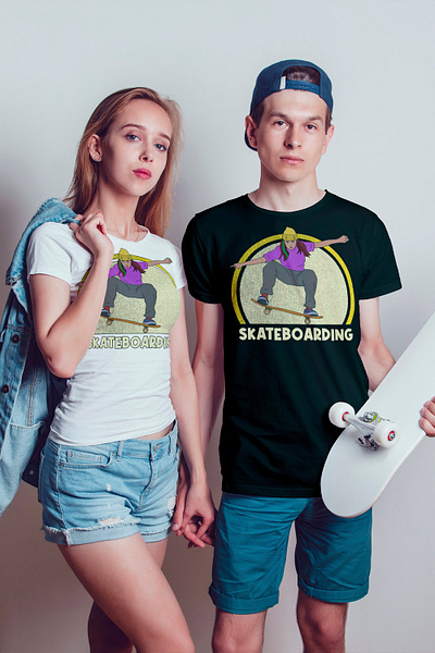 Skateboarding design drawing illustration skate skateboarding tshirt
