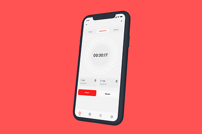 #Daily UI 014 countdown app branding design illustration ui