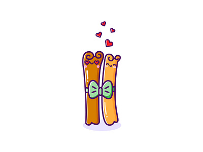Cinnamon cartoon cartoon character cartoon illustration christmas cinnamon cute cute illustration cuteart drink emoji food hot drink kawaii kawaii art season greeting spice sticker winter xmas