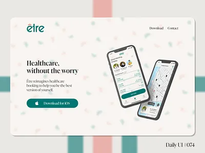Daily UI #074 app download daily ui daily ui 074 dailyui dailyui074 dailyuichallenge splash page ui