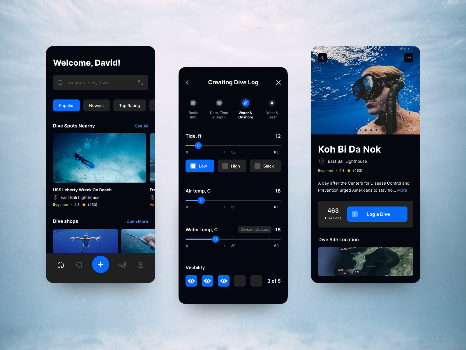 Example of Mobile App UI/UX