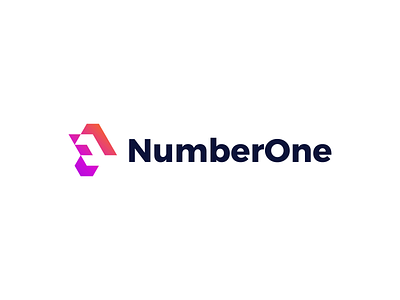 NumberOne Logo 1 brand branding design graphic design illustration logo logo design minimal modern number numberone