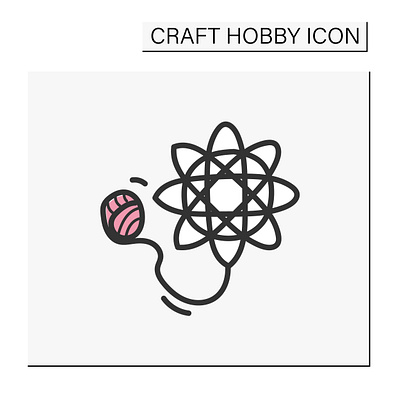 Tatting color hand draw icon art branding design diy face line art graphic design icon illustration logo stye ui