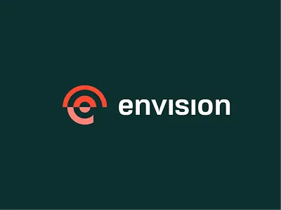 Envision Logo branding logo logo design