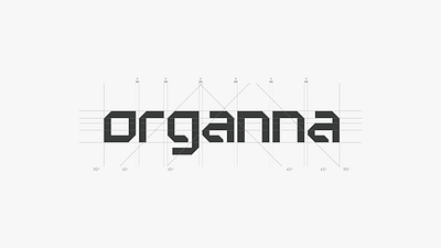 Organna Architecture architect architecture arquitetura building construction design engeeniring house interior design logo logo mark logo type mark minamalist minimal minimal design minimal logo type logo typography visual identity