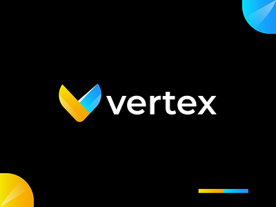 Vertex, V modern letter logo 3d brand identity branding colorful logo design gradient logo illustration ldoctorletterlogo logo logo design logoart logobrand logomurah logoprocess modern logo v3dlogo vertex vmedicinelogo vmodernabstractlogo vmodernlogo