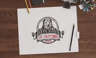 Polar Bear hand drawn logo branding custom logo design graphic design hand drawn logo handdrawn logo logo