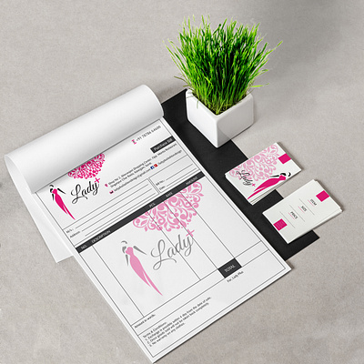 Brand Identity designed for ladyplus fashion design ads branding business card creative card design design graphic design illustration india instagram post logo make me brand real estate surat