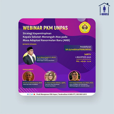 PKM UNPAS FLYER 2020 Design branding design illustration ui ux