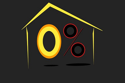 About An Illustration of a Zero Percent Graphic label