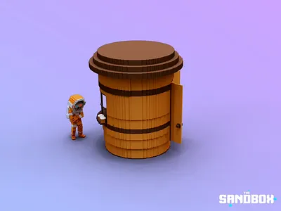 Waiting for a Cup of Joe 3d 3d voxel 3dvoxel coffee coffee cafe coffee cup coffee hut design gaming lighttracer pixel sandbox