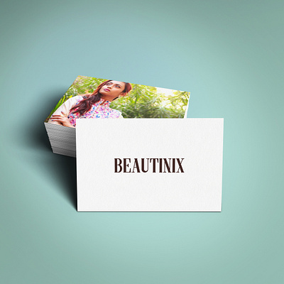 Women's wear fashion store Business card design for Beautinix ads branding business card creative design card design graphic design illustration india instagram post make me brand real estate surat