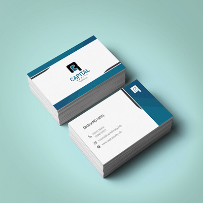 Business Card designed for Capital Reality ads branding business card design graphic design illustration instagram post logo real estate