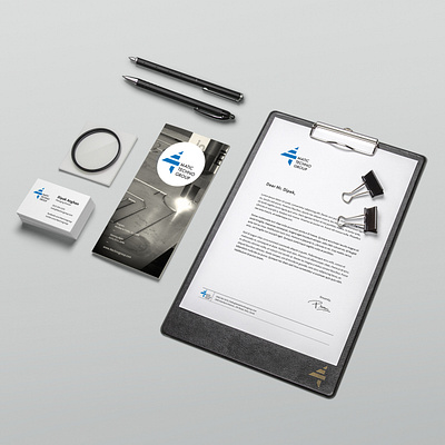 Brand Identity designed for 4 Matic Techno Group ads branding business card design graphic design india instagram post logo real estate