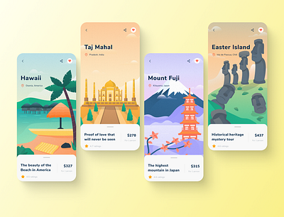 Fourst- Travel App Explore Screen ✈️ agency clean design flight app mobile app travel agency travel booking travelling ui uidesign ux vacation app