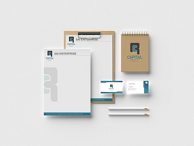 Branding done for Capital Realty ads branding business card design graphic design india instagram post logo real estate