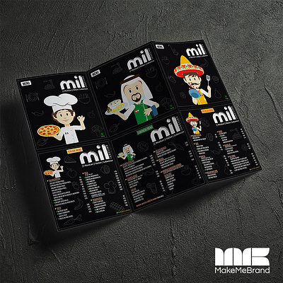 Food Menu designed for mil junction ads branding business card cafe design food food truck graphic design illustration instagram post logo logo design product design social media marketing social media post vising card