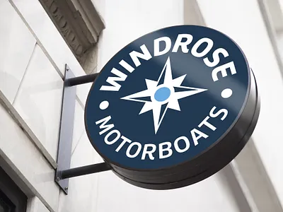 Logodesign for motorboat shop branding logodesign typologo
