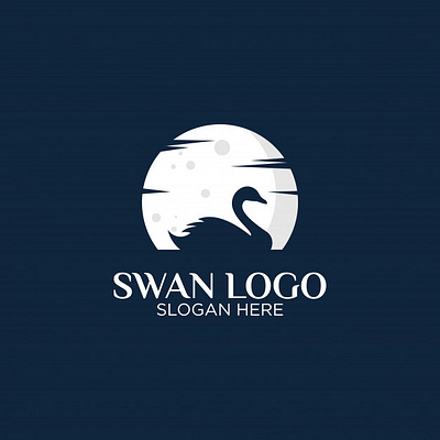 Swans logo Ideas Design 3 3d branding design graphic design illustration logo vector